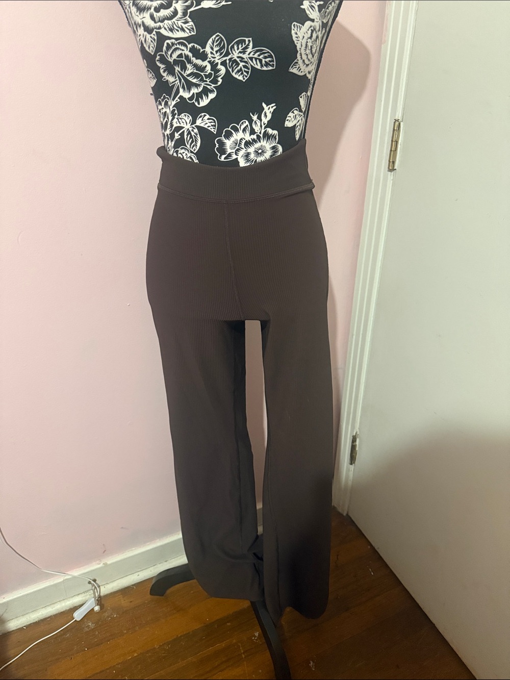 Women's Brown stretch leggings